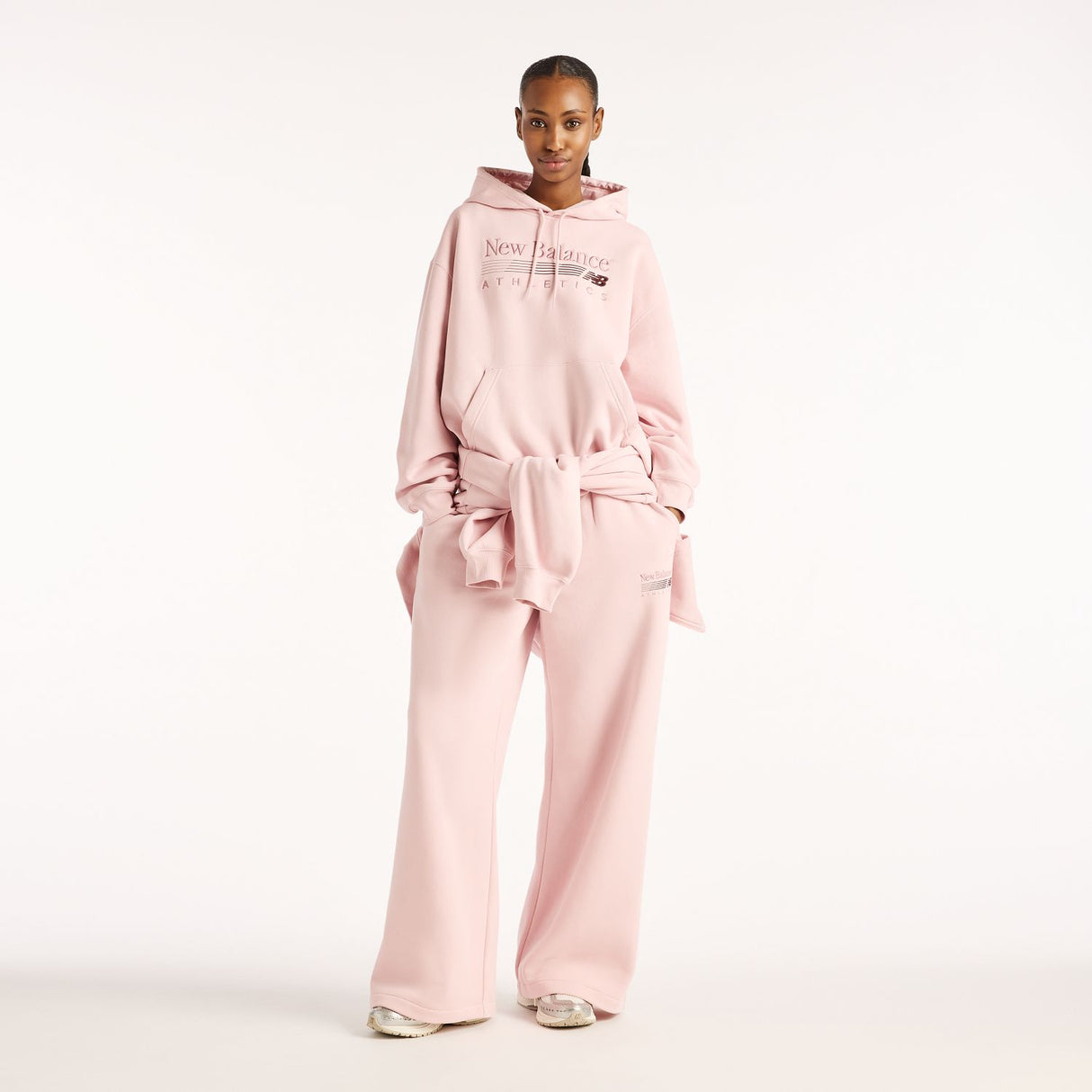 New Balance Women's Trackside Fleece Hoodie-5