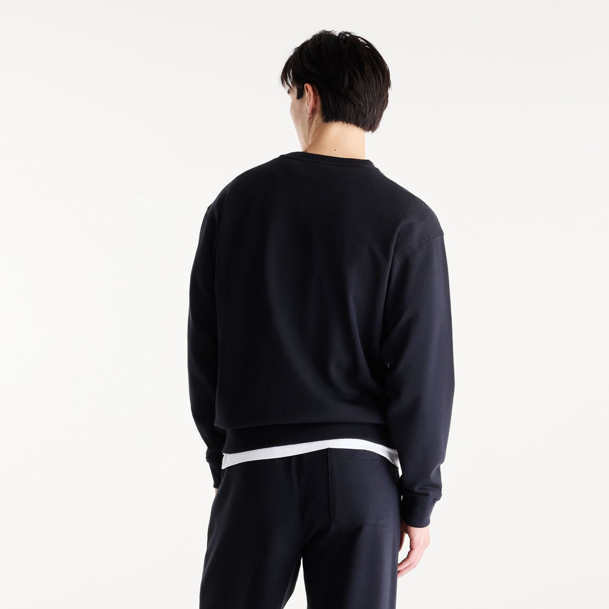 New Balance Men's Shohei Logo French Terry Crewneck-2