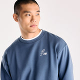 New Balance Men's Shohei Logo French Terry Crewneck-3