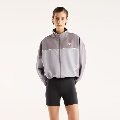 New Balance Women's Trackside Woven Jacket-1