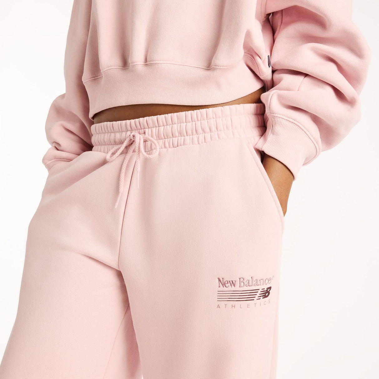 New Balance Women's Trackside Fleece Pants-3