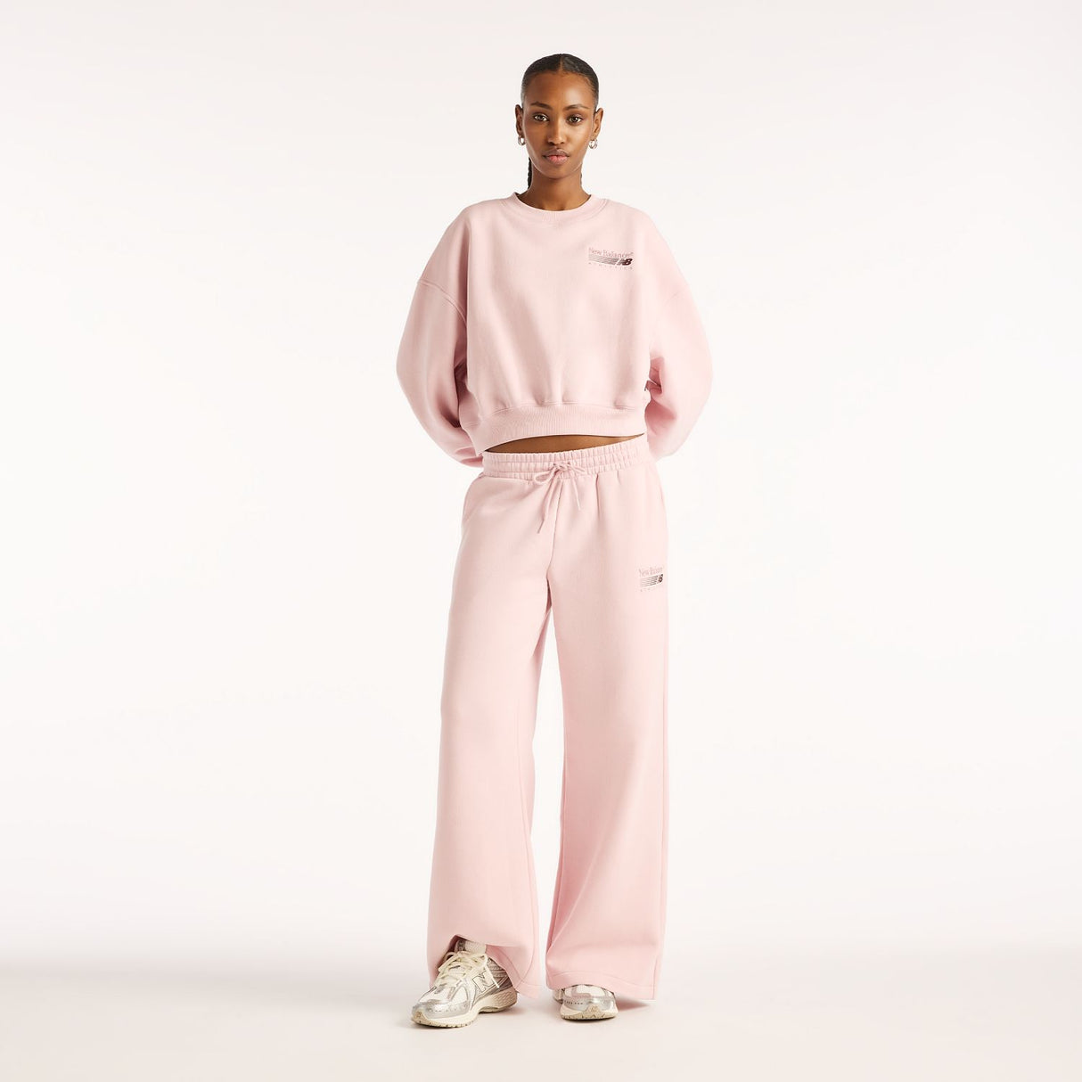 New Balance Women's Trackside Fleece Pants-5
