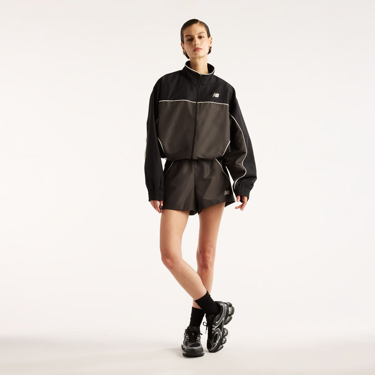 New Balance Women's Trackside Woven Jacket-6