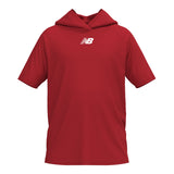 New Balance Boys' Short Sleeve Athletics Hoodie-1