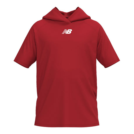 New Balance Boys' Short Sleeve Athletics Hoodie-1