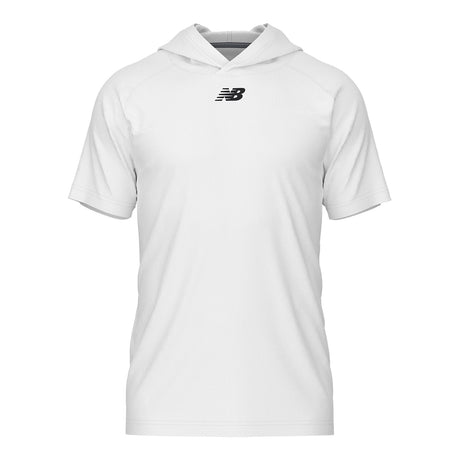 New Balance Men's Short Sleeve Athletics Hoodie-1