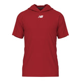 New Balance Men's Short Sleeve Athletics Hoodie-1