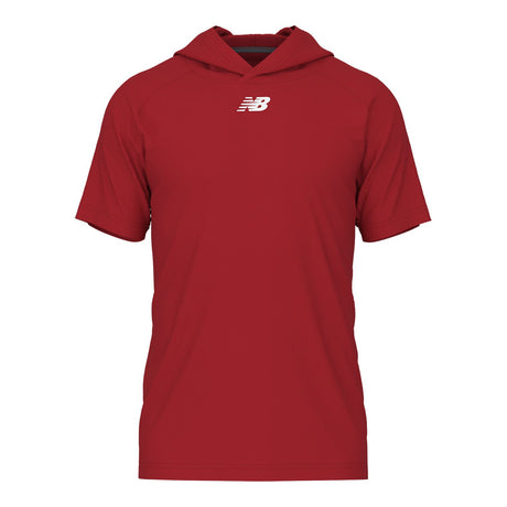 New Balance Men's Short Sleeve Athletics Hoodie-1
