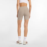 New Balance Women's NYC Marathon Rib High Rise 6" Shorts-4