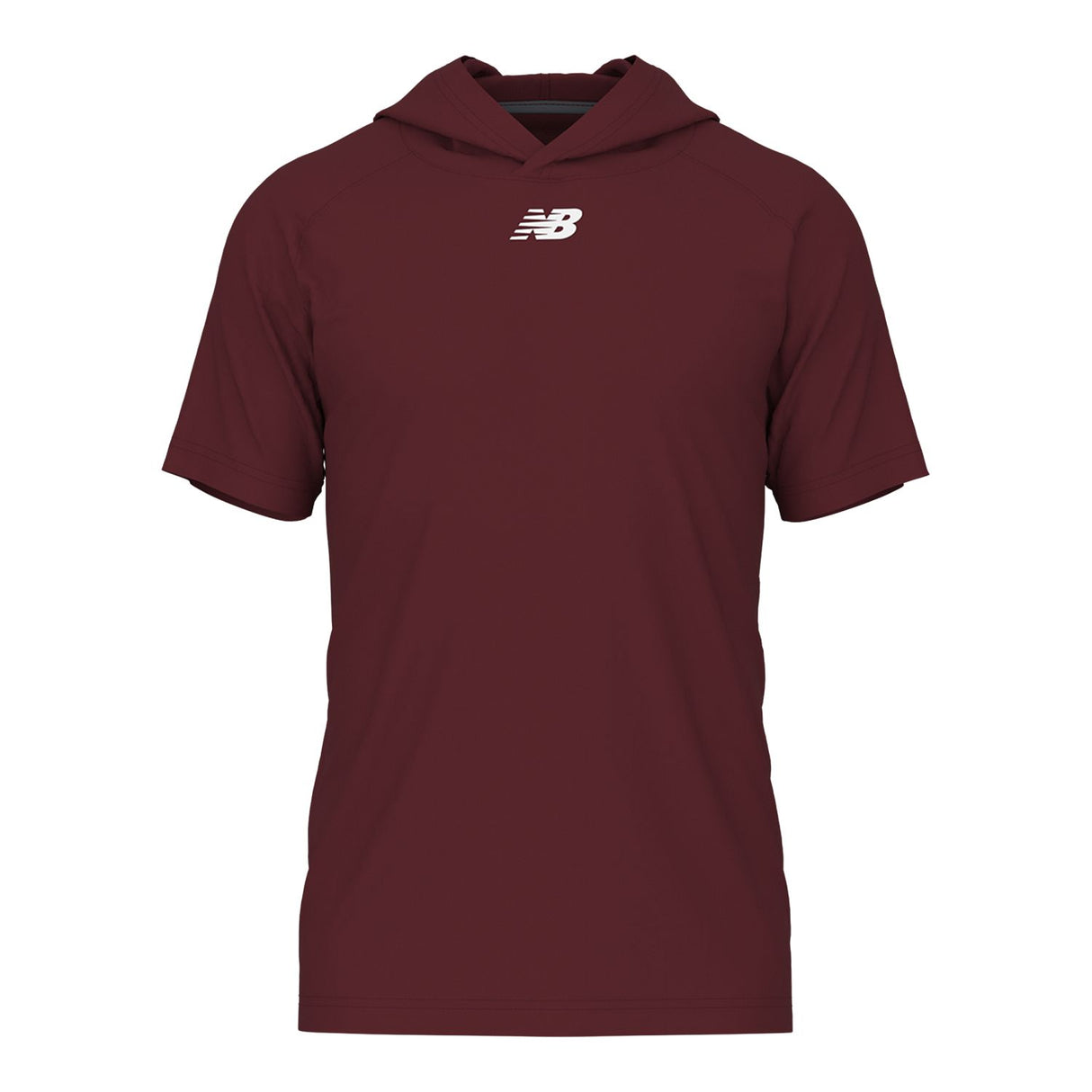 New Balance Men's Short Sleeve Athletics Hoodie-1