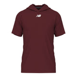 New Balance Men's Short Sleeve Athletics Hoodie-1