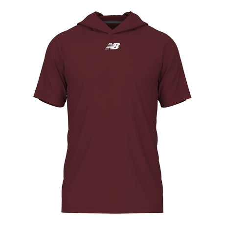 New Balance Men's Short Sleeve Athletics Hoodie-1
