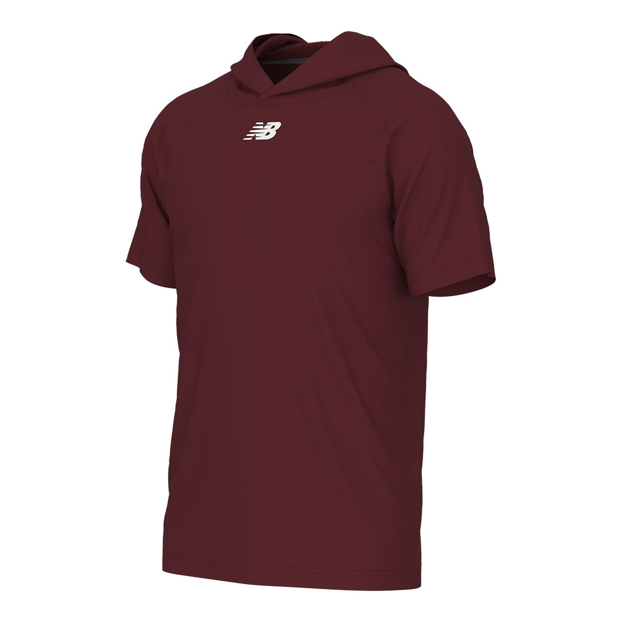 New Balance Men's Short Sleeve Athletics Hoodie-5