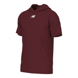 New Balance Men's Short Sleeve Athletics Hoodie-5