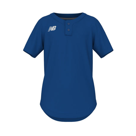 New Balance Boys' Adversary 2.0 2 Button Baseball Jersey-1