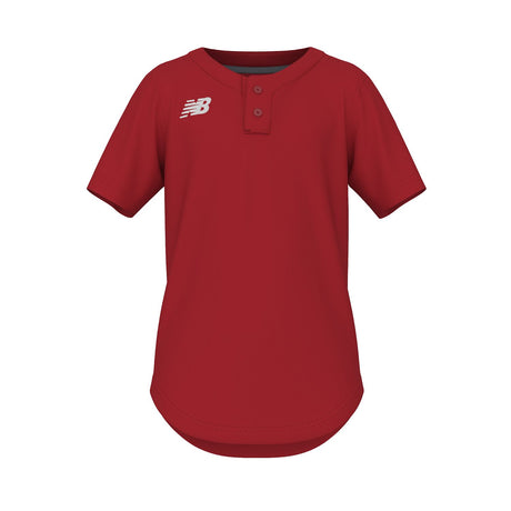 New Balance Boys' Adversary 2.0 2 Button Baseball Jersey-1