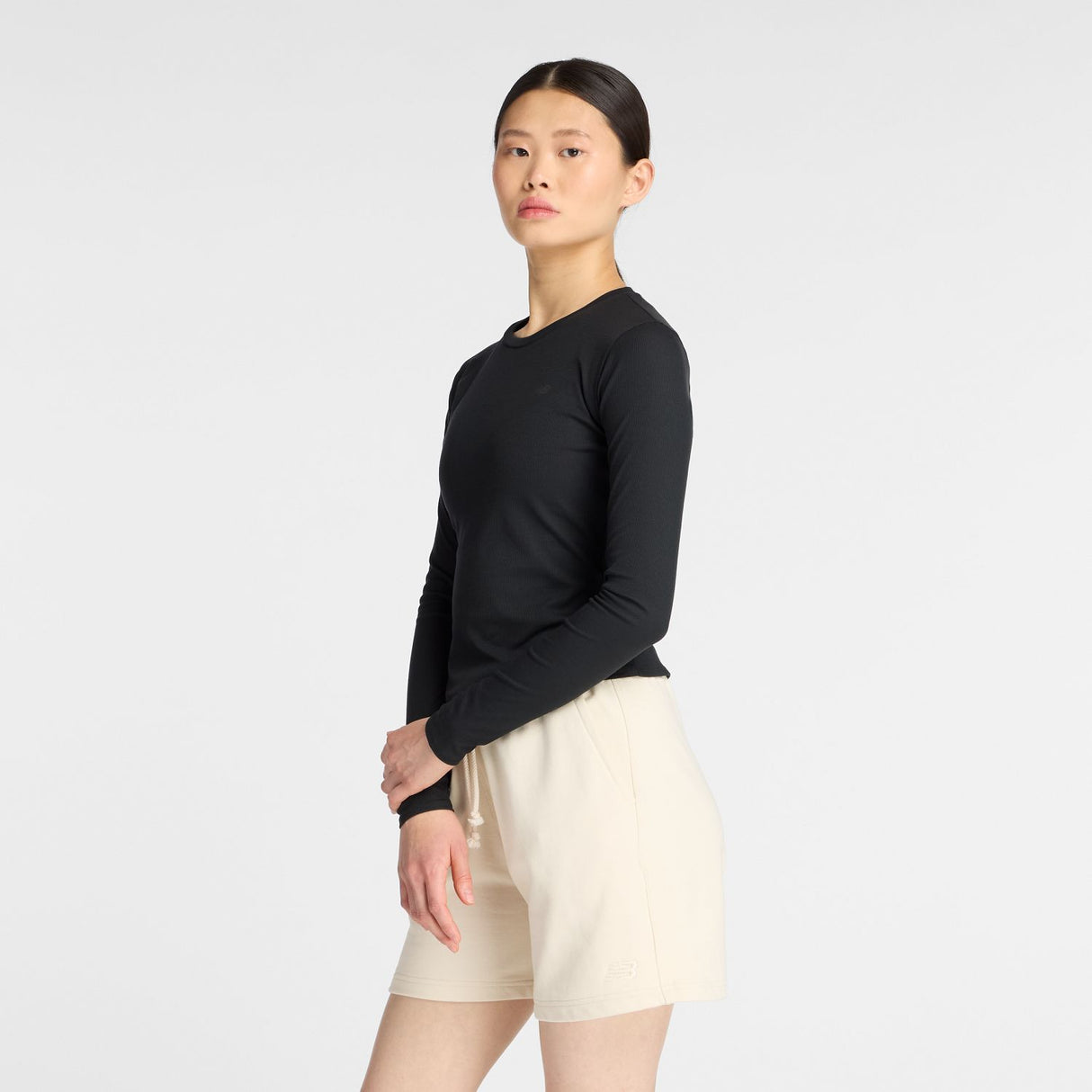 New Balance Women's Micro-Rib Long Sleeve-2