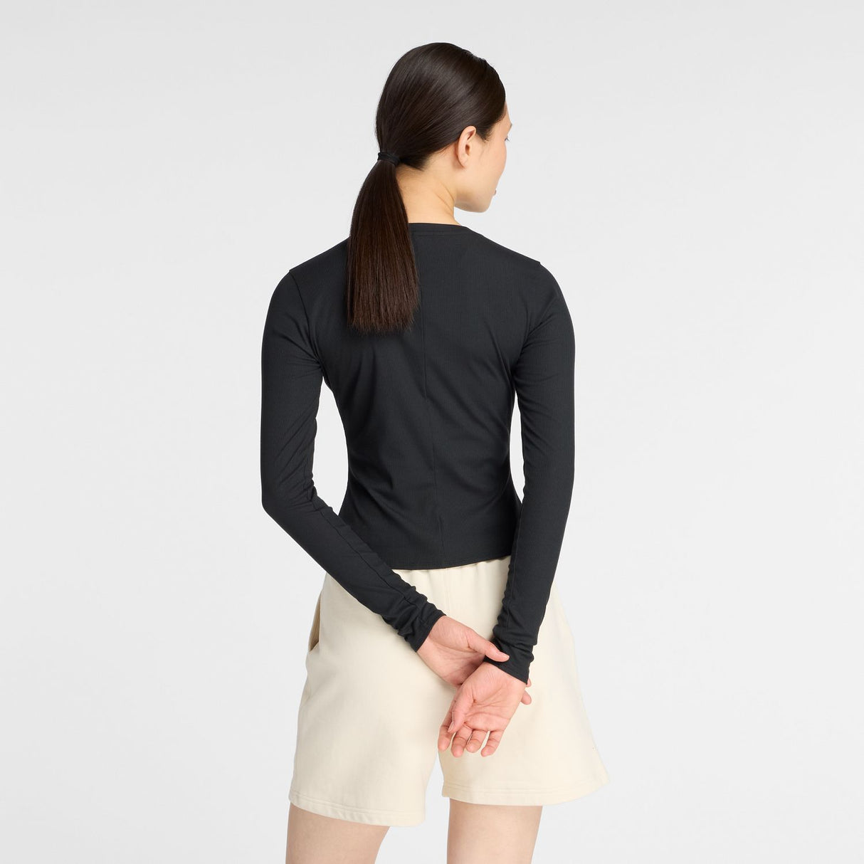 New Balance Women's Micro-Rib Long Sleeve-3