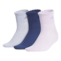 adidas Women's Sport Fashion 3-Pack Quarter Sock Unisex Accessories Socks