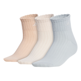 adidas Women's Sport Fashion 3-Pack Quarter Sock Unisex Accessories Socks