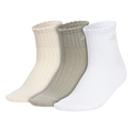 adidas Women's Sport Fashion 3-Pack Quarter Sock Unisex Accessories Socks