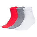 adidas Women's Sport Fashion 3-Pack Quarter Sock Unisex Accessories Socks