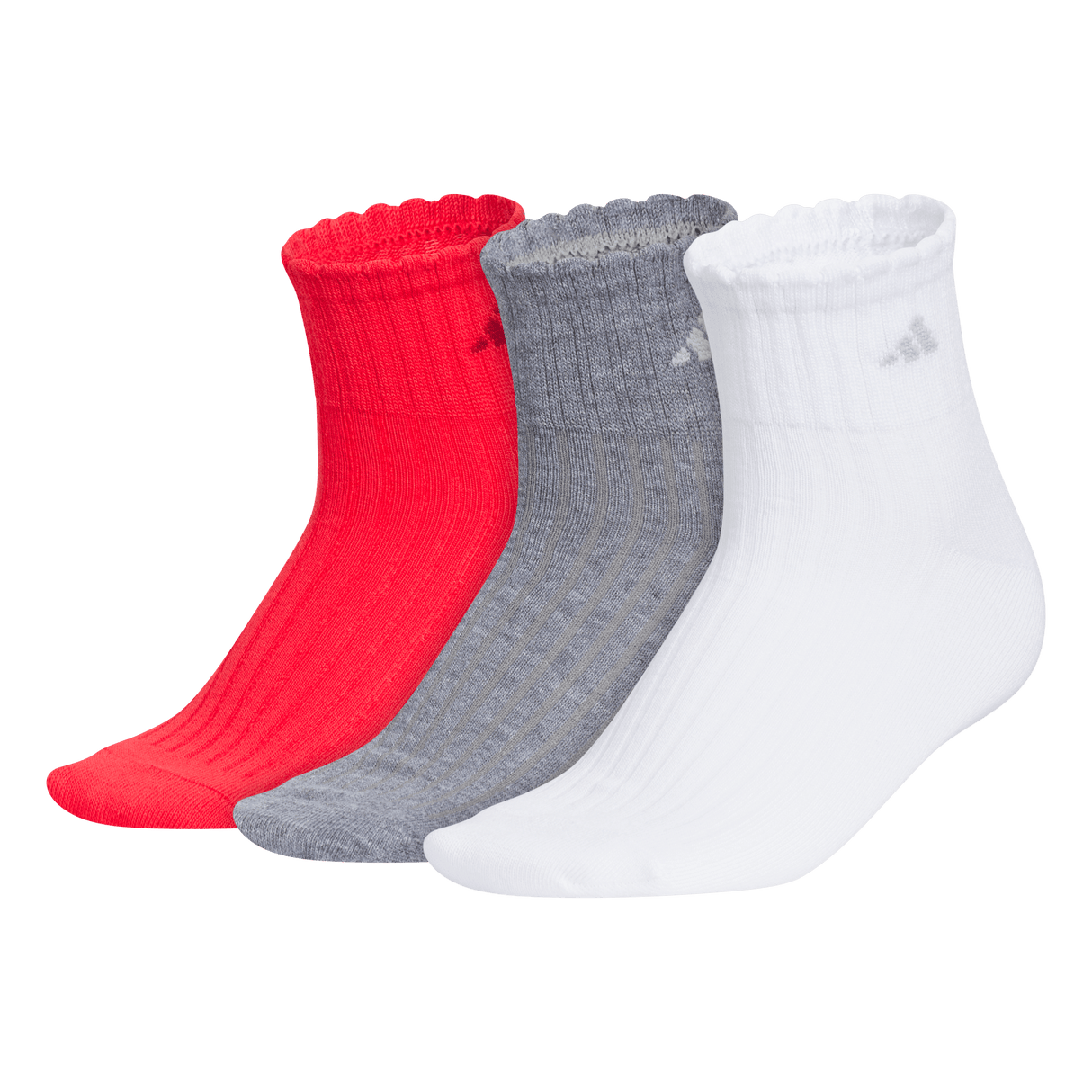 adidas Women's Sport Fashion 3-Pack Quarter Sock Unisex Accessories Socks