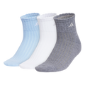 adidas Women's Sport Fashion 3-Pack Quarter Sock Unisex Accessories Socks