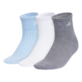 adidas Women's Sport Fashion 3-Pack Quarter Sock Unisex Accessories Socks