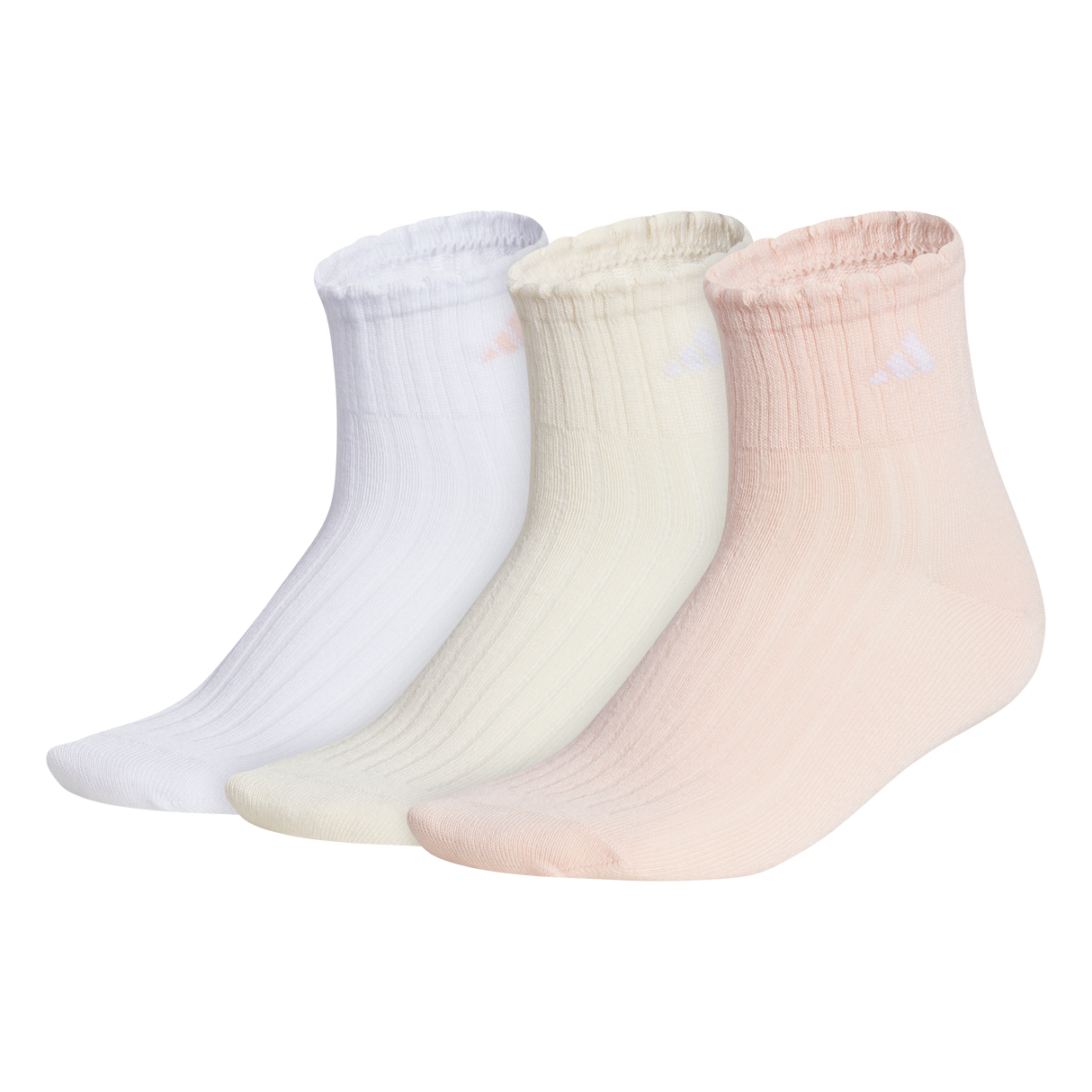 adidas Women's Sport Fashion 3-Pack Quarter Sock Unisex Accessories Socks