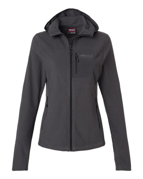 Marmot Women's Air Fleece Hooded Jacket-1