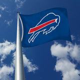 Rico Industries NFL  Buffalo Bills Blue 3' x 5' Banner Flag-2