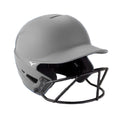 Mizuno Adult F6 Solid Softball Batting Helmet with Attached Facemask