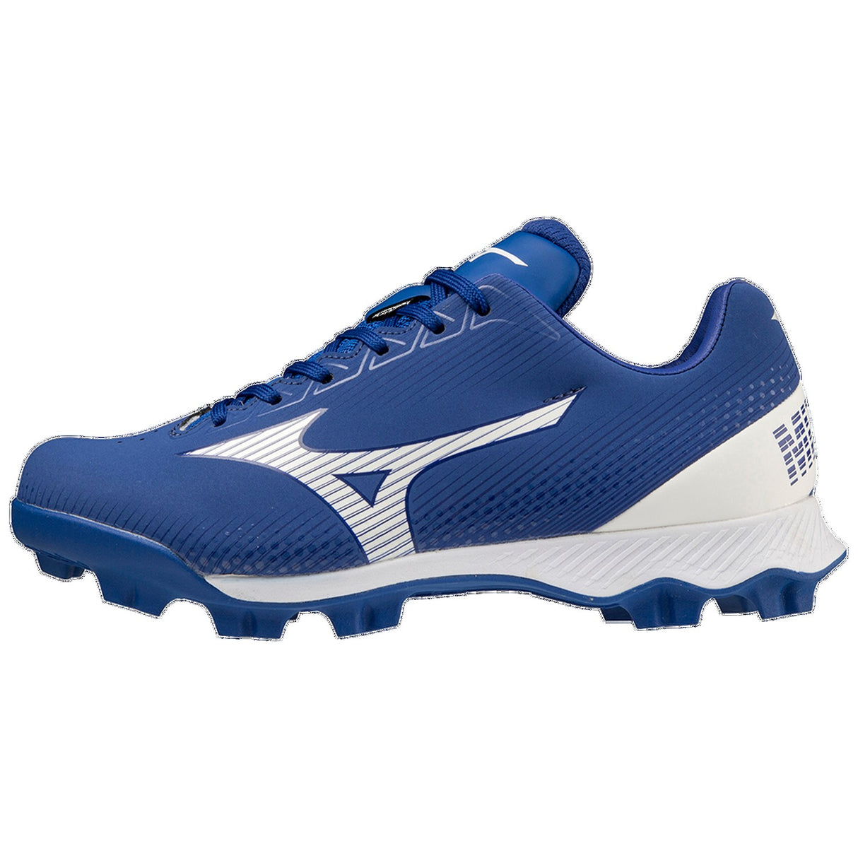 Mizuno Youth Wave Lightrevo Low Molded Rubber Baseball Cleats-1