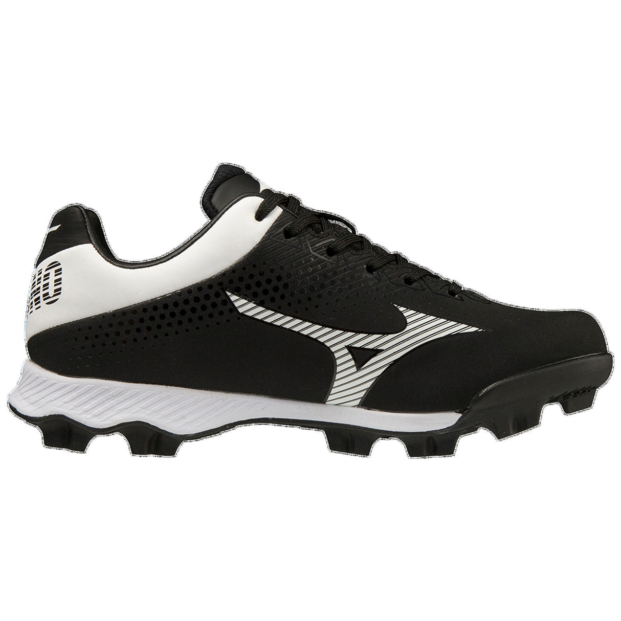 Mizuno Youth Wave Lightrevo Low Molded Rubber Baseball Cleats-3