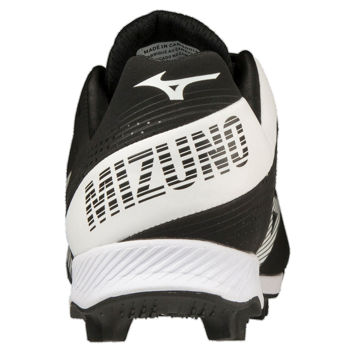 Mizuno Youth Wave Lightrevo Low Molded Rubber Baseball Cleats-5