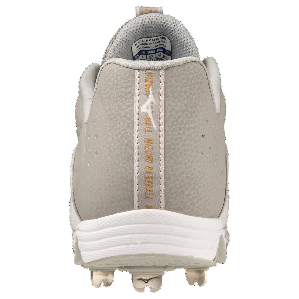 Mizuno Men's 9-Spike Ambition 3 Low Metal Baseball Cleats-5