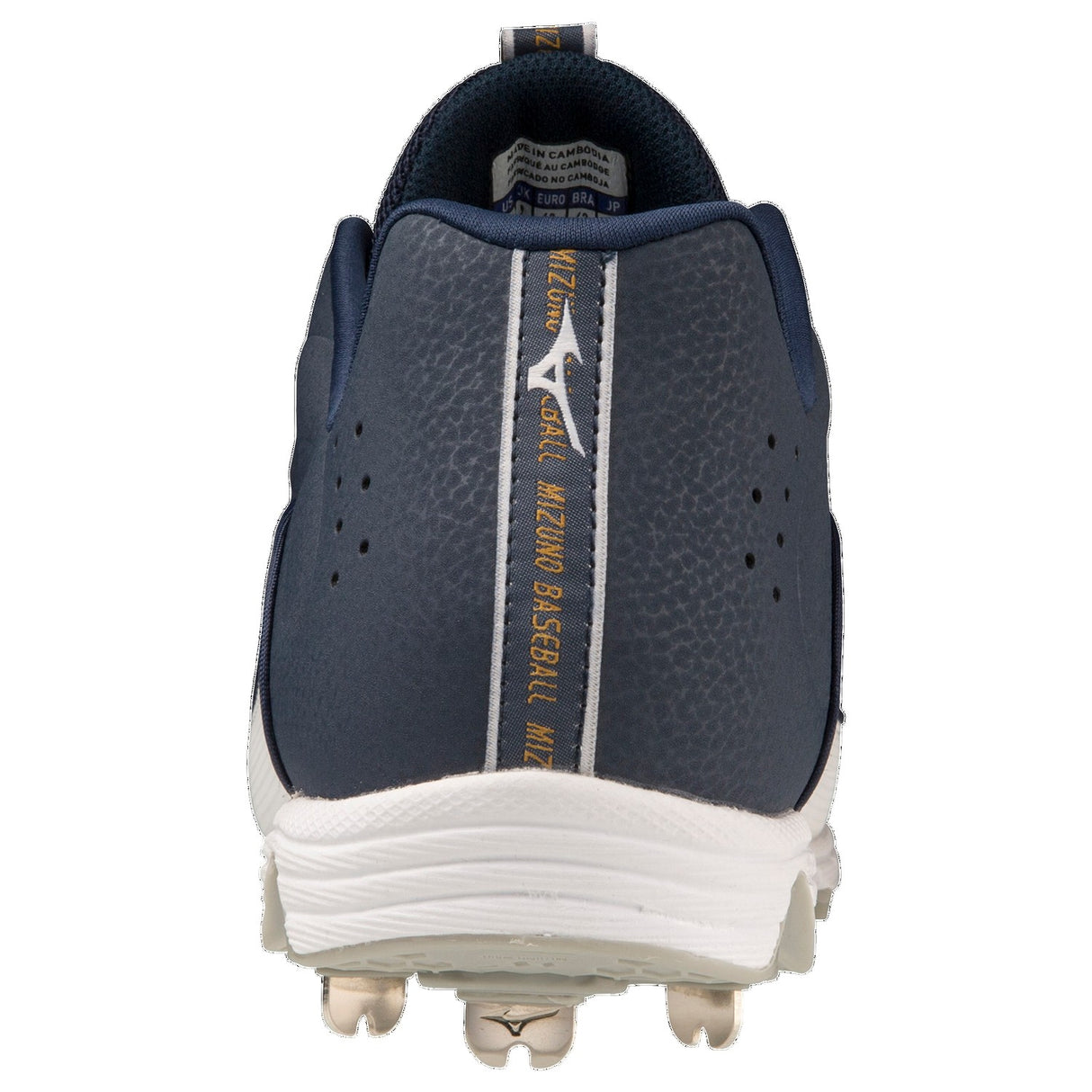 Mizuno Men's 9-Spike Ambition 3 Low Metal Baseball Cleats-5