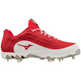 Mizuno Men's 9-Spike Ambition 3 Low Metal Baseball Cleats-3