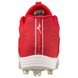 Mizuno Men's 9-Spike Ambition 3 Low Metal Baseball Cleats-5