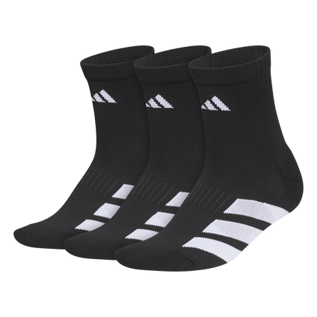 adidas Women's EVO 3-Pack High Quarter Sock-1