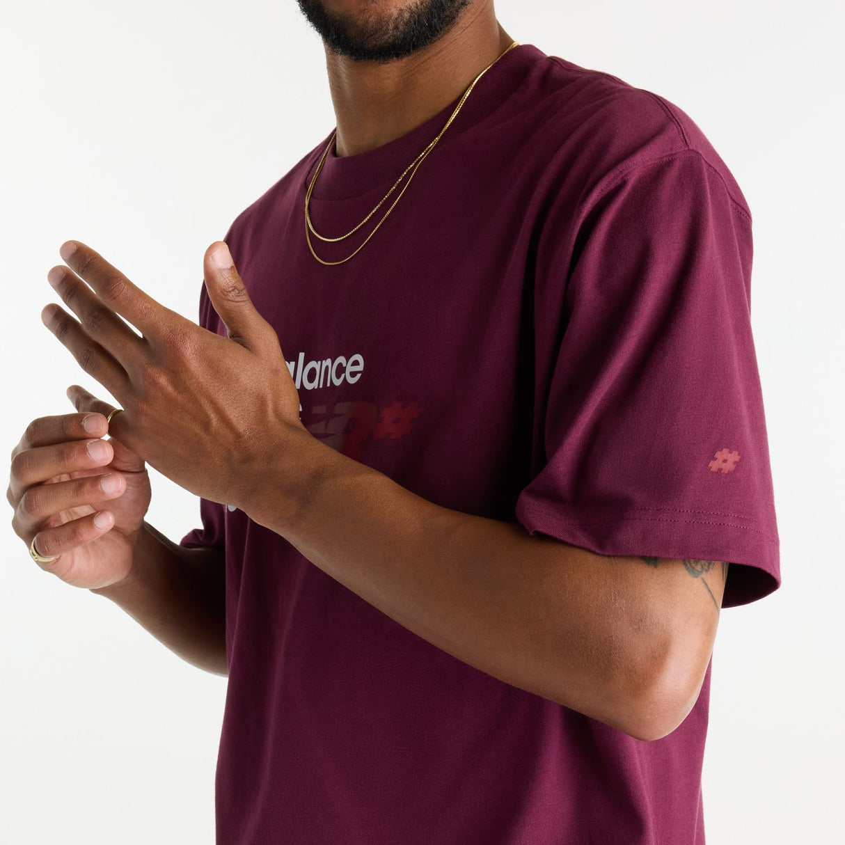 New Balance Men's Numeric Stacked Graphic T-Shirt-4