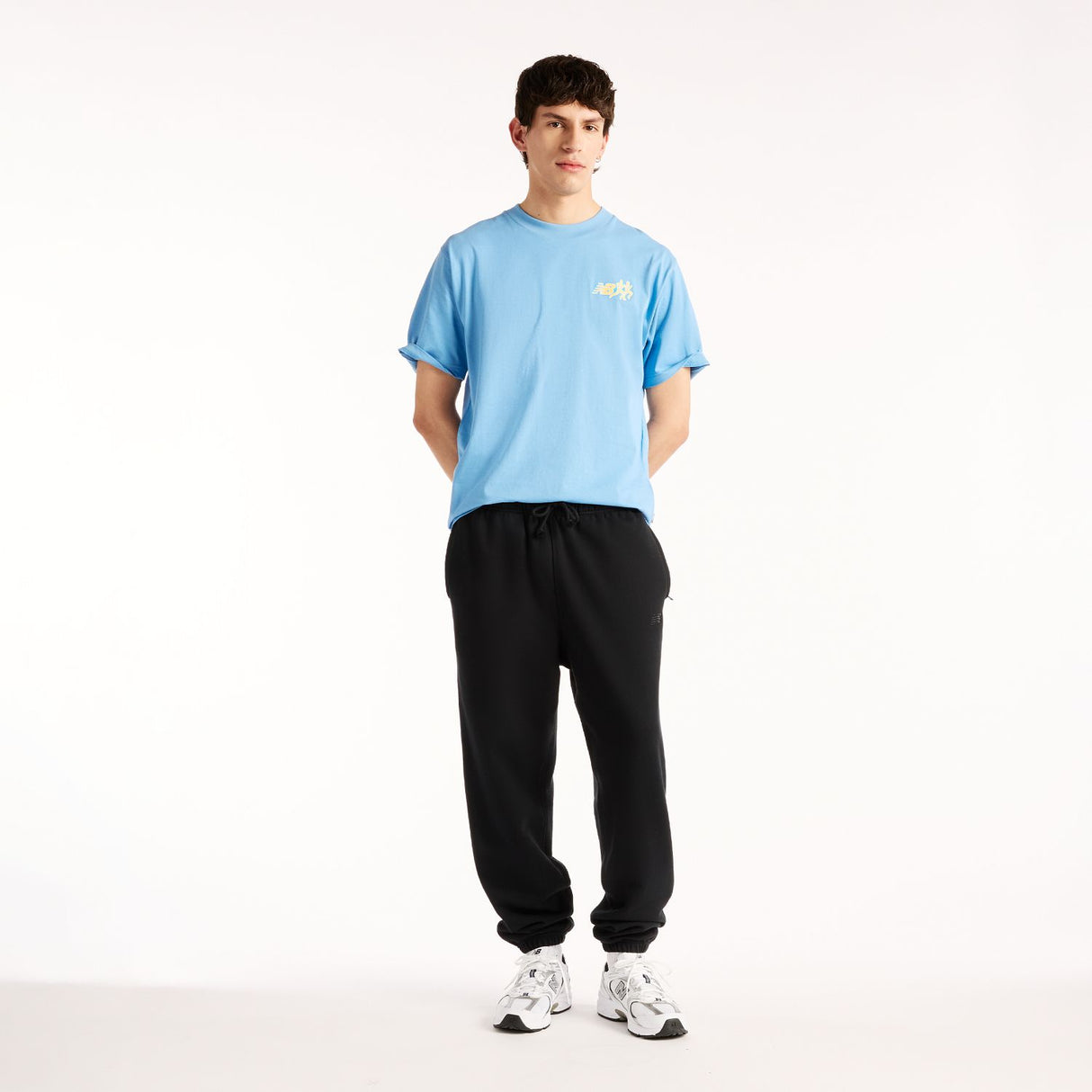 New Balance Men's Sticker Pack T-Shirt-1