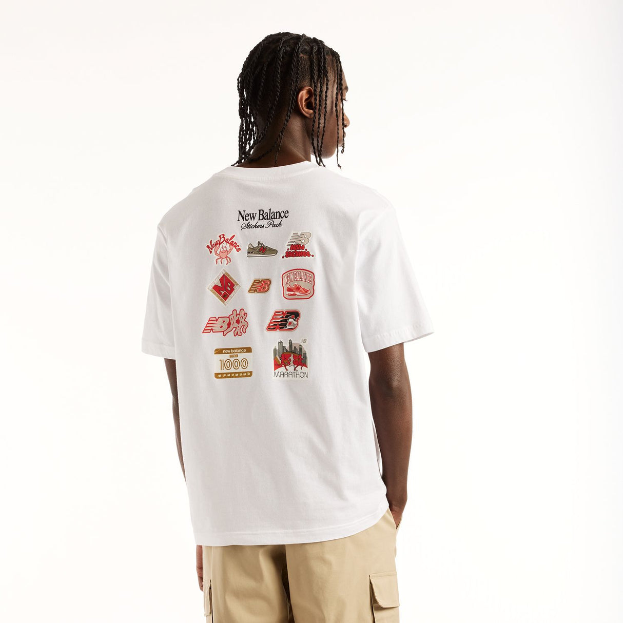 New Balance Men's Sticker Pack T-Shirt-2