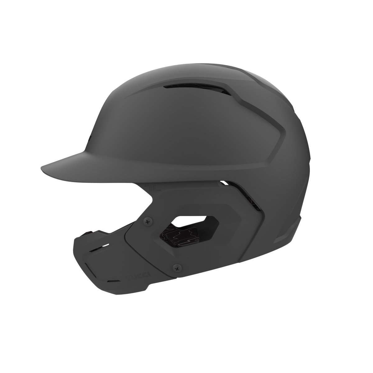 Tucci Potenza Baseball Batting Helmet With Jaw Guard-52