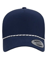 YP Classics Five-Panel Perforated Rope Cap-1