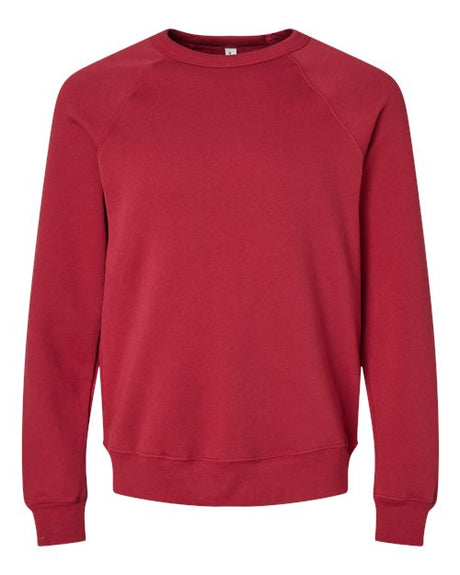Bella + Canvas Men's Sponge Fleece Raglan Sweatshirt Mens Apparel Sweatshirts & Fleece