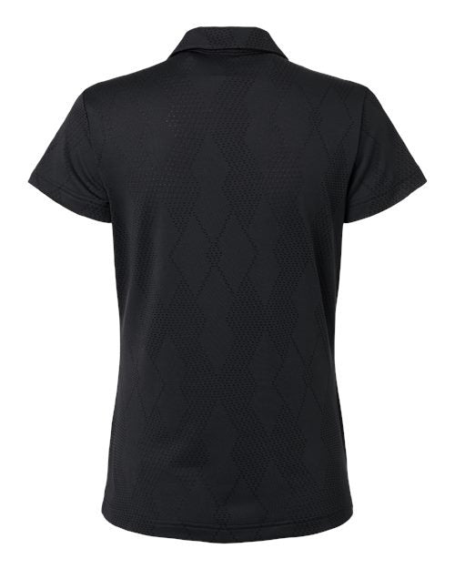 adidas Women's Textured Jacquard Polo-2