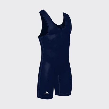adidas Men's Solid Wrestling Singlet-1
