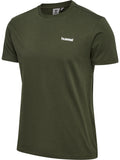 hummel Men's Frame Cotton Short Sleeve T-Shirt-1